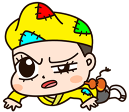 The Crazy Monk sticker #8494522