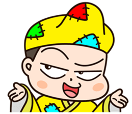 The Crazy Monk sticker #8494523