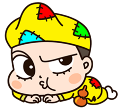 The Crazy Monk sticker #8494524