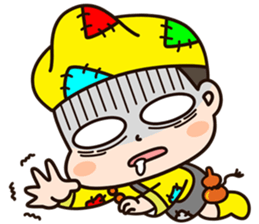 The Crazy Monk sticker #8494526