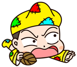 The Crazy Monk sticker #8494527