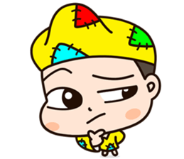 The Crazy Monk sticker #8494528