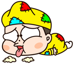 The Crazy Monk sticker #8494530