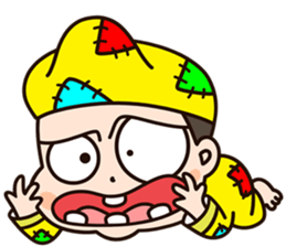 The Crazy Monk sticker #8494536