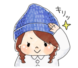 COZY GIRL sticker #8494899