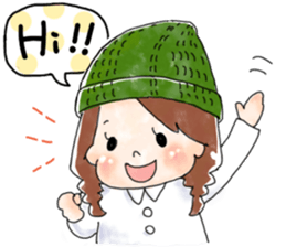 COZY GIRL sticker #8494900