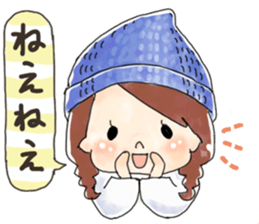 COZY GIRL sticker #8494902
