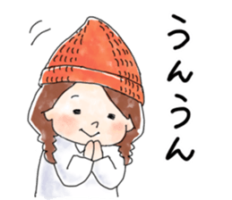 COZY GIRL sticker #8494903