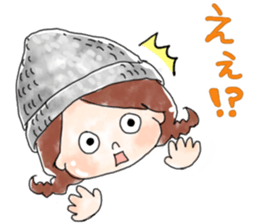 COZY GIRL sticker #8494904