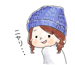 COZY GIRL sticker #8494912