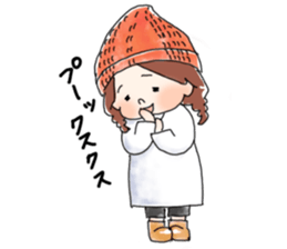 COZY GIRL sticker #8494913