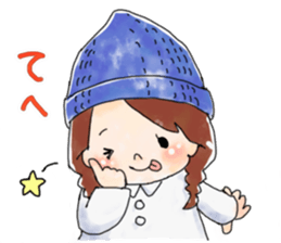 COZY GIRL sticker #8494916