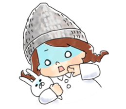 COZY GIRL sticker #8494918