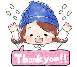 COZY GIRL sticker #8494926