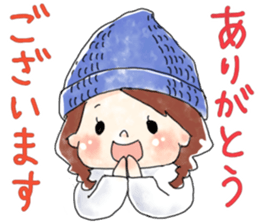 COZY GIRL sticker #8494927