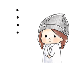 COZY GIRL sticker #8494931