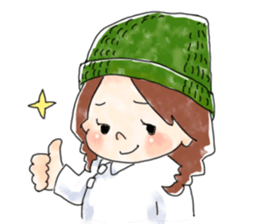 COZY GIRL sticker #8494932