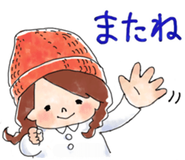 COZY GIRL sticker #8494936