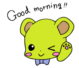 Sweet Rabbit &  Bear sticker #8495098