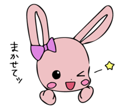 Sweet Rabbit &  Bear sticker #8495121