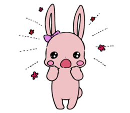 Sweet Rabbit &  Bear sticker #8495127