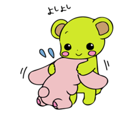 Sweet Rabbit &  Bear sticker #8495133