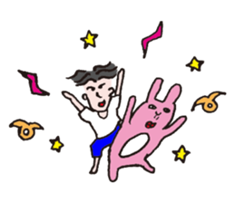 Mr.Shiratori and Usao sticker #8495622