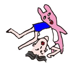 Mr.Shiratori and Usao sticker #8495625