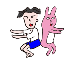 Mr.Shiratori and Usao sticker #8495630