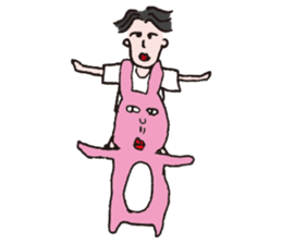 Mr.Shiratori and Usao sticker #8495632