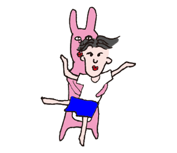 Mr.Shiratori and Usao sticker #8495645