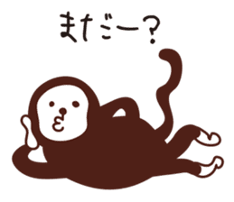 Monkey- sticker #8495807