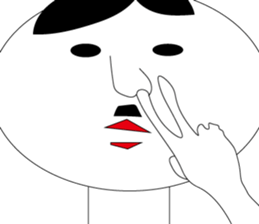 kokeshi president sticker #8496298