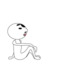 kokeshi president sticker #8496310