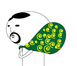 kokeshi president sticker #8496311
