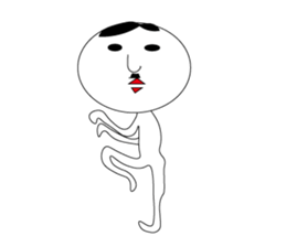 kokeshi president sticker #8496329