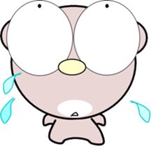 Heartwarming bear and bird sticker #8496345