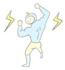 Kawaii thunder boy sticker #8496453