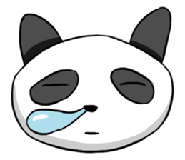 Panda Various Faces sticker #8496544