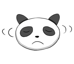 Panda Various Faces sticker #8496545