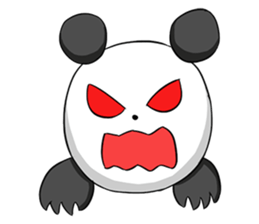 Panda Various Faces sticker #8496548