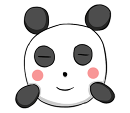 Panda Various Faces sticker #8496550