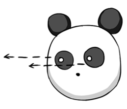 Panda Various Faces sticker #8496551