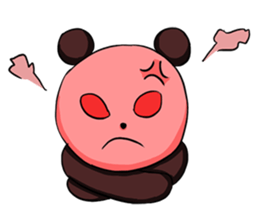 Panda Various Faces sticker #8496552