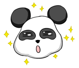 Panda Various Faces sticker #8496559