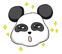 Panda Various Faces sticker #8496559