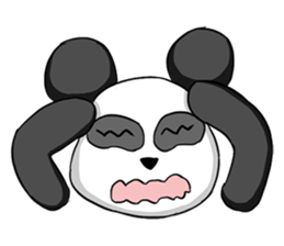 Panda Various Faces sticker #8496560
