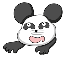 Panda Various Faces sticker #8496561