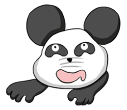 Panda Various Faces sticker #8496561