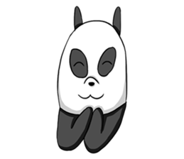 Panda Various Faces sticker #8496568